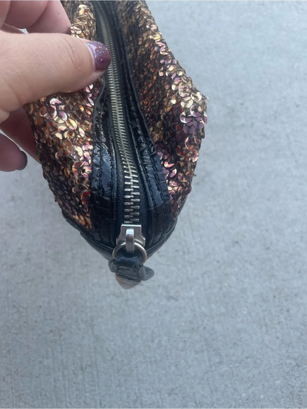 Betsey Johnson Sequined handbag